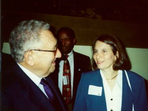 Henry Kissinger and Judy Hoarfrost