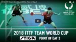 2018 ITTF Team World Cup | STIGA Point of Day 2