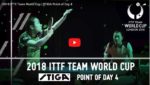 2018 ITTF Team Word Cup Point of the Day by STIGA