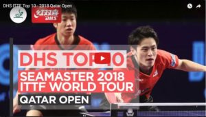 DHS ITTF Top 10 - 2018 Qatar Open
