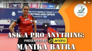 Manika Batra | Ask a Pro Anything presented by andro