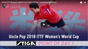 2018 ITTF Women's World Cup | Points of the Day presented by STIGA
