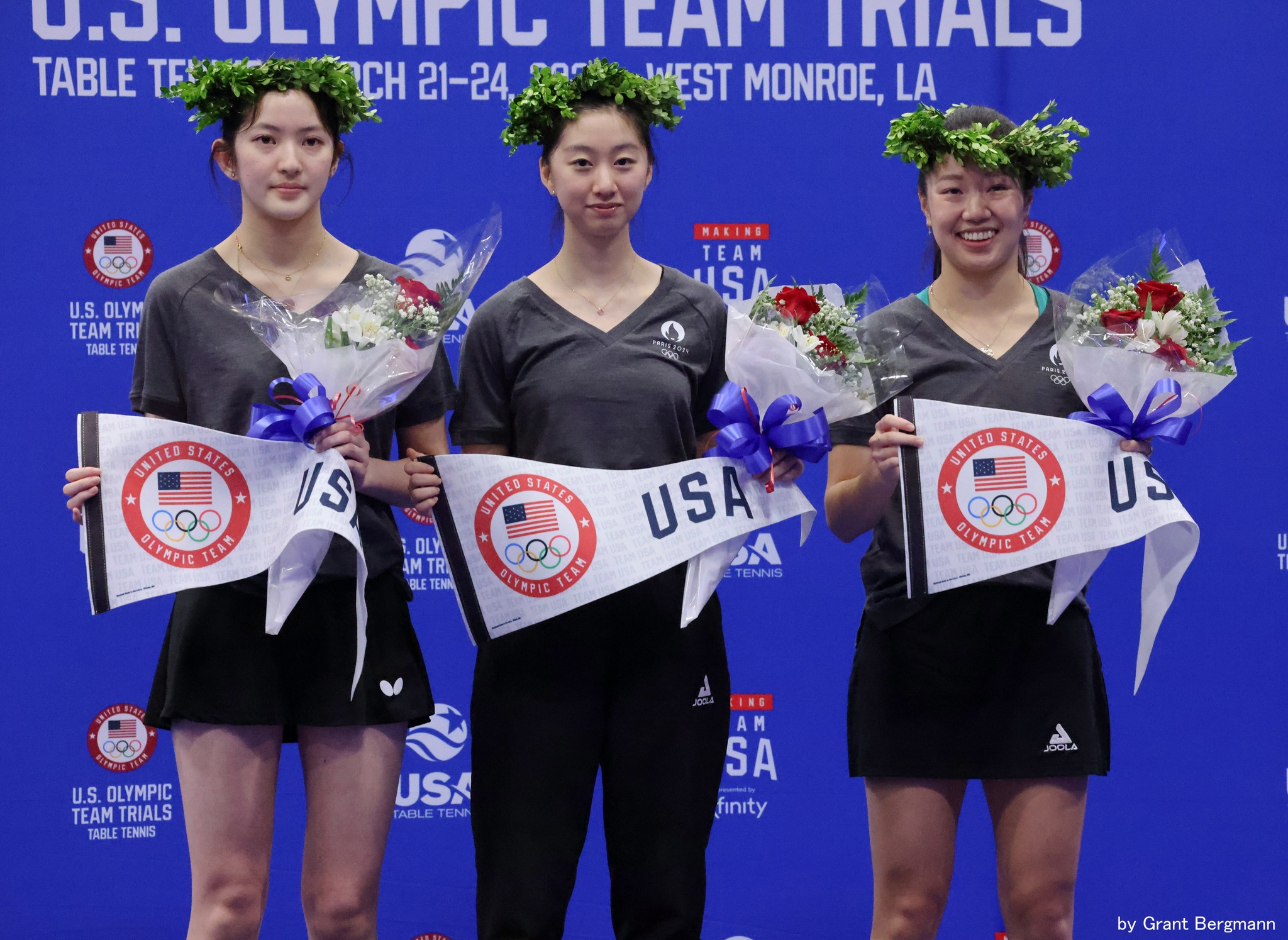 2024 US Olympic Women's Table Tennis Team